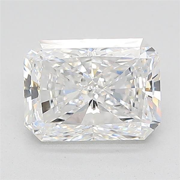 1.36ct E VVS2 Rare Carat Ideal Cut Radiant Lab Grown Diamond