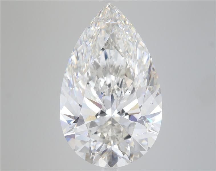 8.34ct G VS2 Rare Carat Ideal Cut Pear Lab Grown Diamond