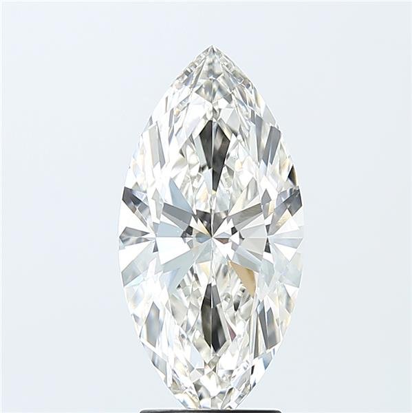 3.27ct H VS1 Rare Carat Ideal Cut Marquise Lab Grown Diamond