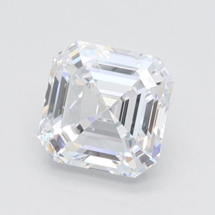 1.00ct F VS1 Rare Carat Ideal Cut Asscher Lab Grown Diamond