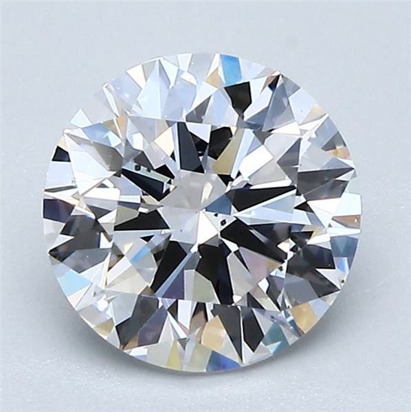 1.71ct D VS2 Rare Carat Ideal Cut Round Diamond