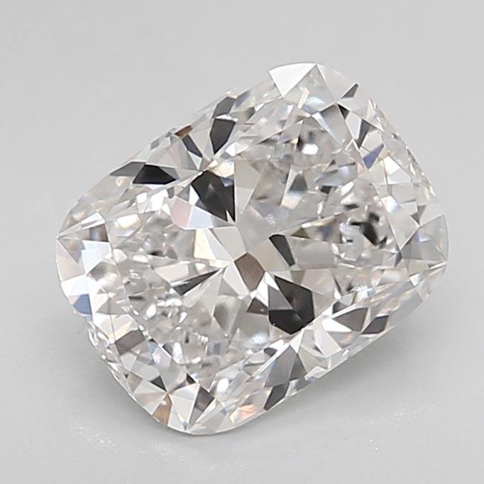 2.28ct F VS2 Rare Carat Ideal Cut Cushion Lab Grown Diamond