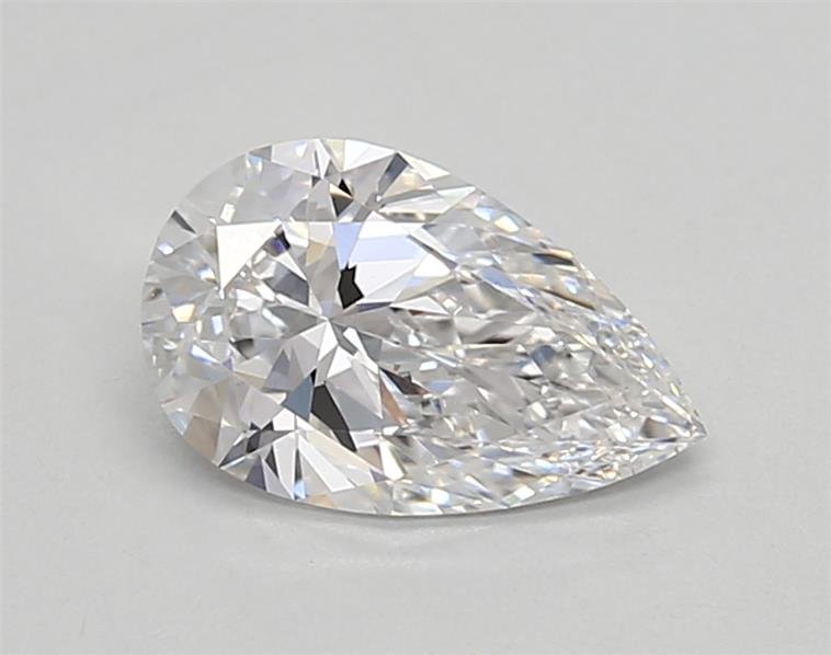 0.96ct D VVS2 Rare Carat Ideal Cut Pear Lab Grown Diamond