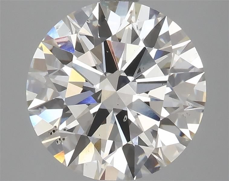 3.29ct G SI1 Rare Carat Ideal Cut Round Lab Grown Diamond