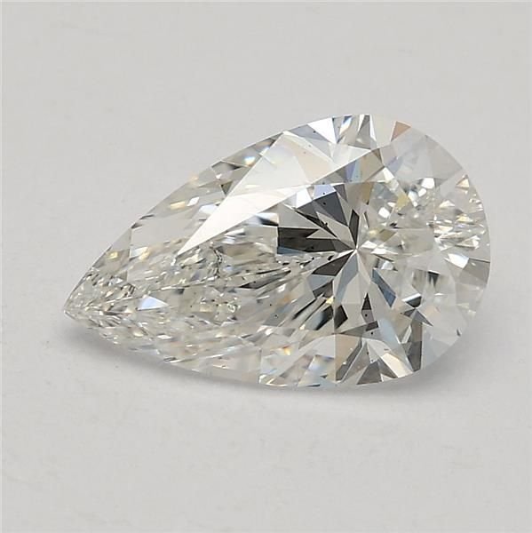 0.86ct F VS2 Rare Carat Ideal Cut Pear Lab Grown Diamond
