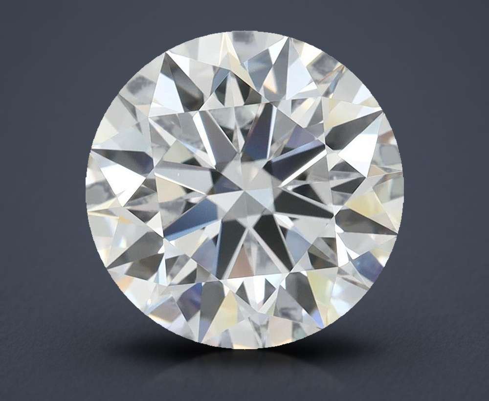 3.47 Carat Round Lab Diamond