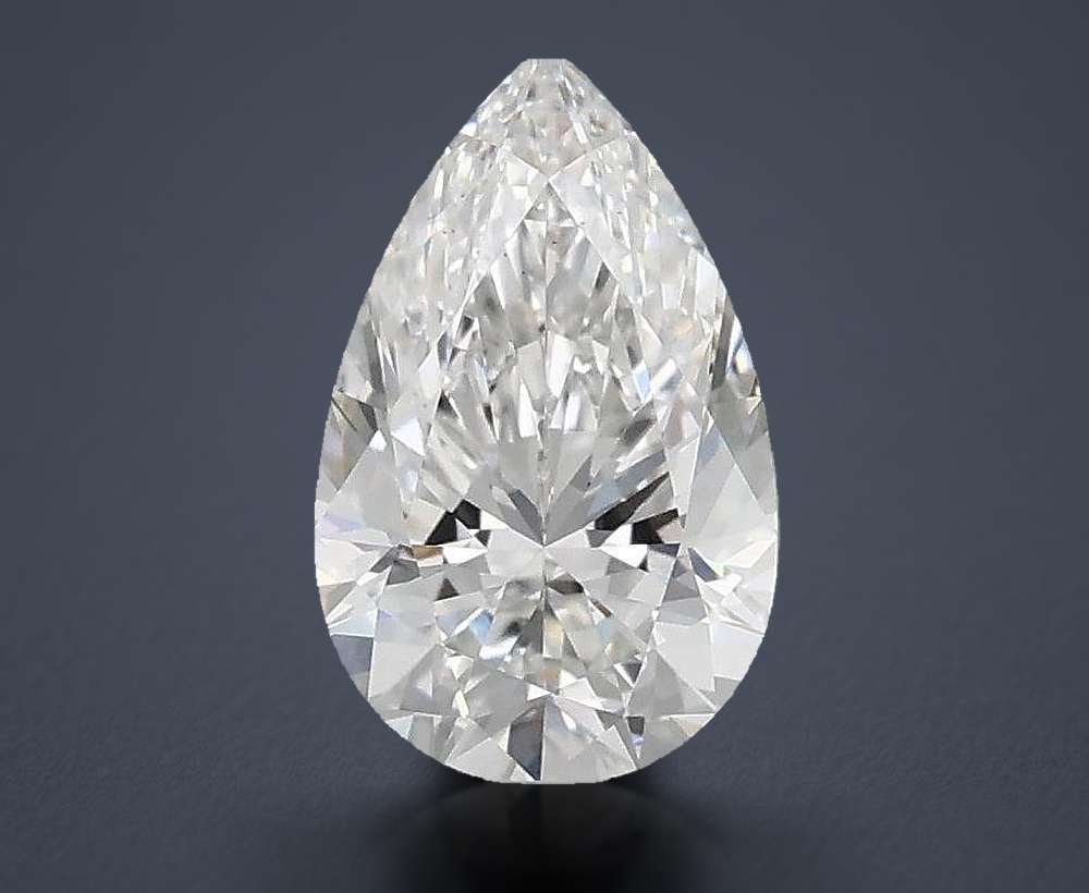1.00 Carat Pear Lab Diamond