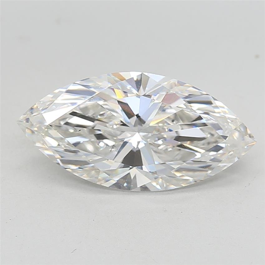 3.01ct E VS2 Rare Carat Ideal Cut Marquise Lab Grown Diamond