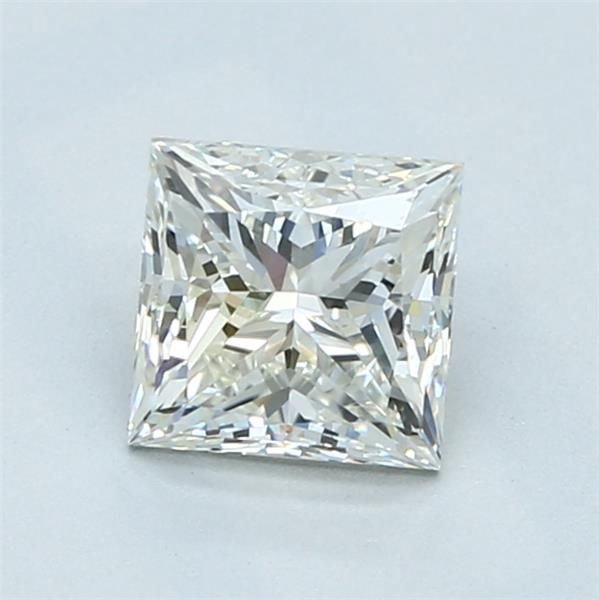 1.13ct J VVS1 Rare Carat Ideal Cut Princess Diamond