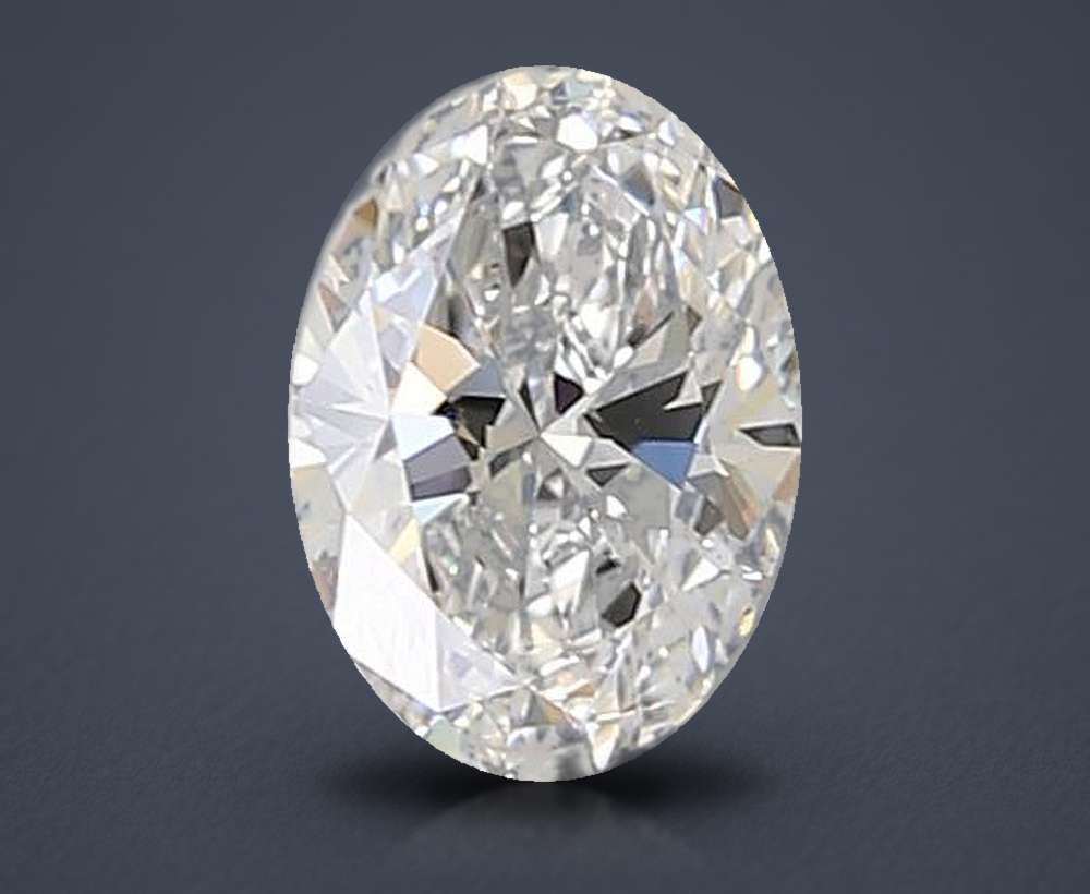0.53 Carat Oval Lab Diamond