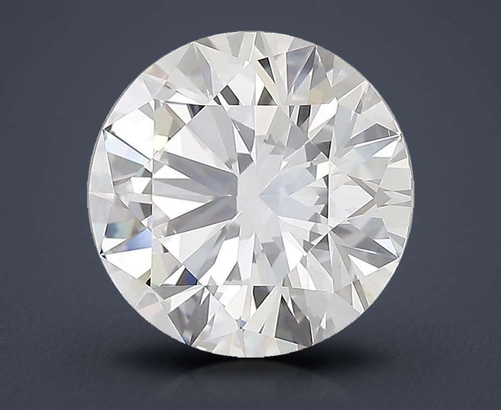3.38 Carat Round Natural Diamond