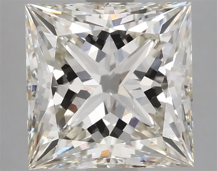 4.06ct H VS1 Rare Carat Ideal Cut Princess Lab Grown Diamond