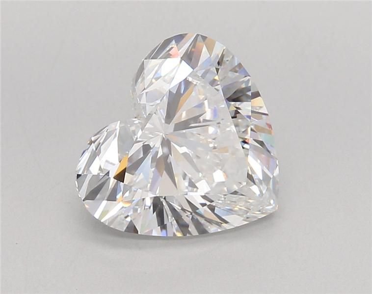 3.51ct D VVS2 Rare Carat Ideal Cut Heart Lab Grown Diamond