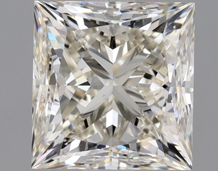 1.70ct K SI1 Very Good Cut Princess Diamond