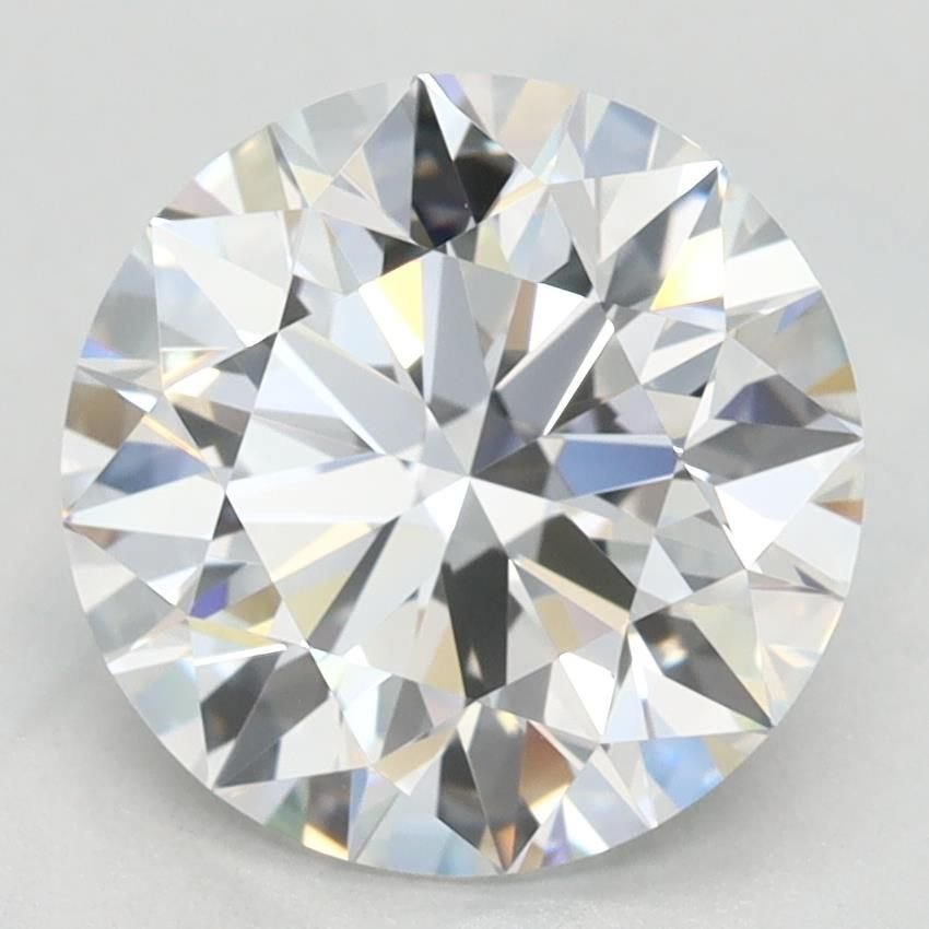 2.59ct D VVS1 Rare Carat Ideal Cut Round Lab Grown Diamond