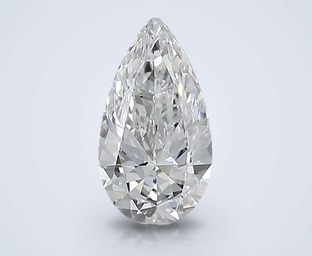 0.40 Carat Pear Natural Diamond