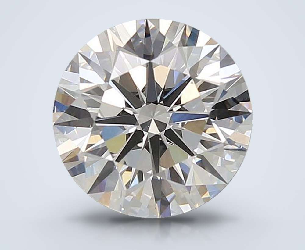 3.08 Carat Round Lab Diamond