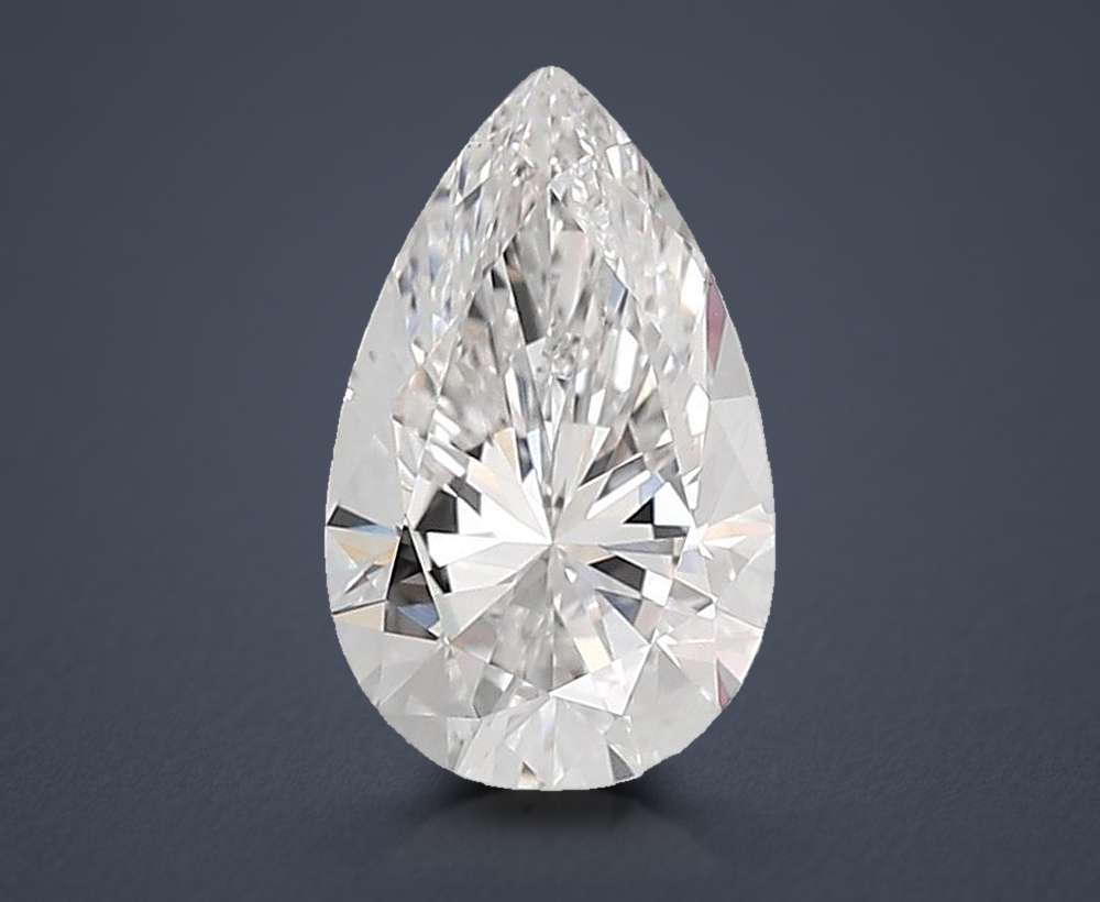 1.55 Carat Pear Lab Diamond