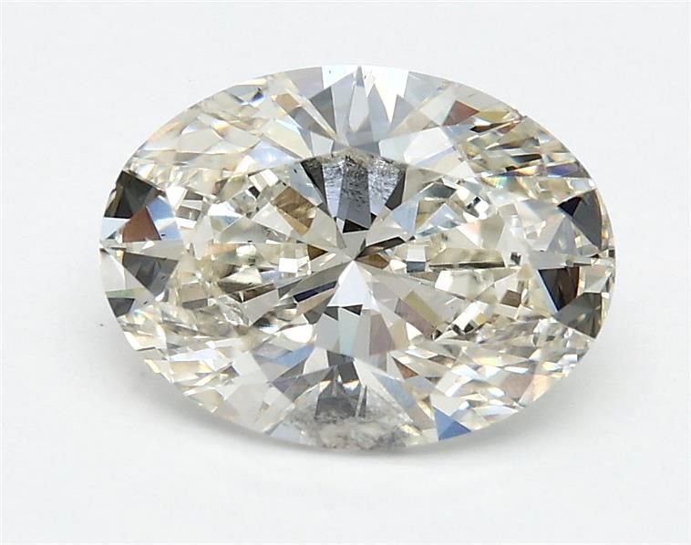 1.57ct I SI2 Rare Carat Ideal Cut Oval Lab Grown Diamond