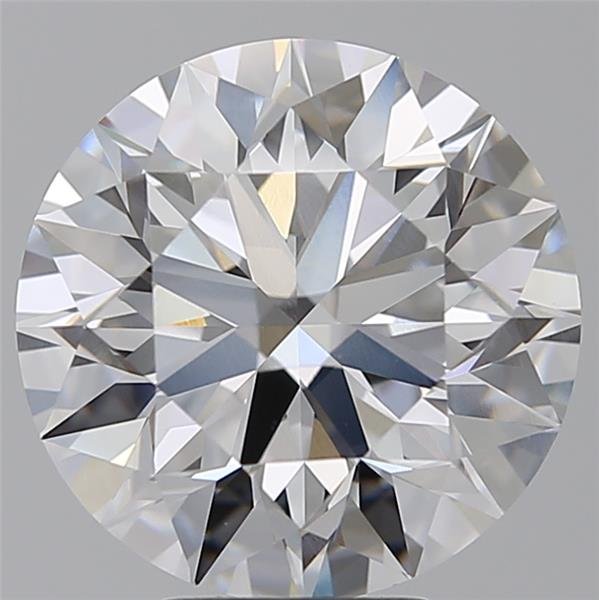 6.01ct D VVS2 Excellent Cut Round Lab Grown Diamond