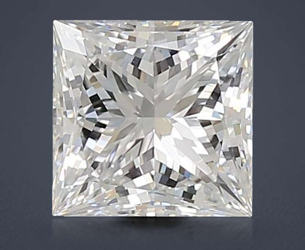 1.47 Carat Princess Lab Diamond