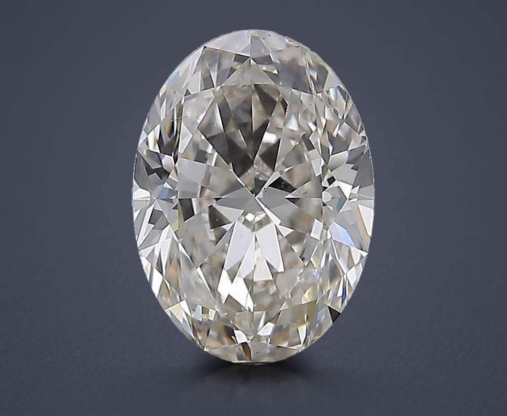 2.50 Carat Oval Natural Diamond