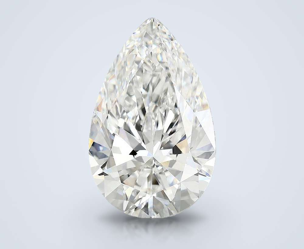 9.52 Carat Pear Lab Diamond