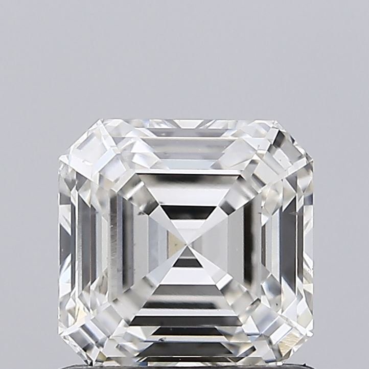 1.00ct H VS2 Rare Carat Ideal Cut Asscher Lab Grown Diamond