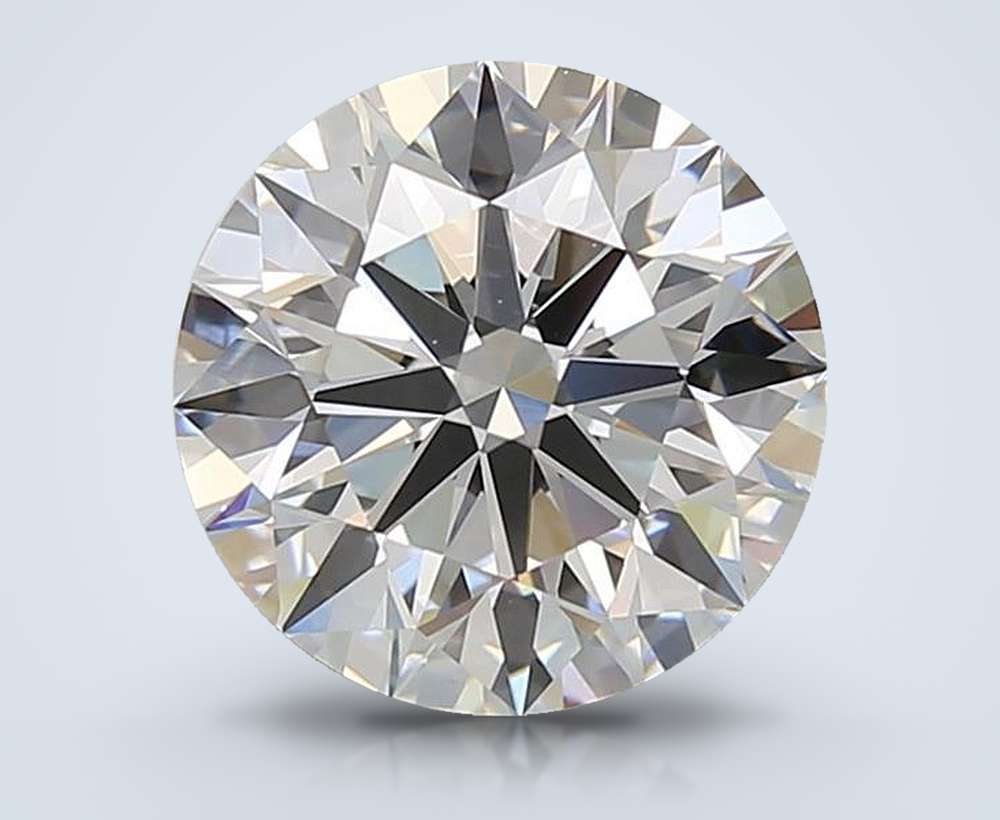 3.08 Carat Round Lab Diamond