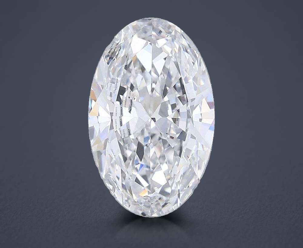 5.00 Carat Oval Lab Diamond