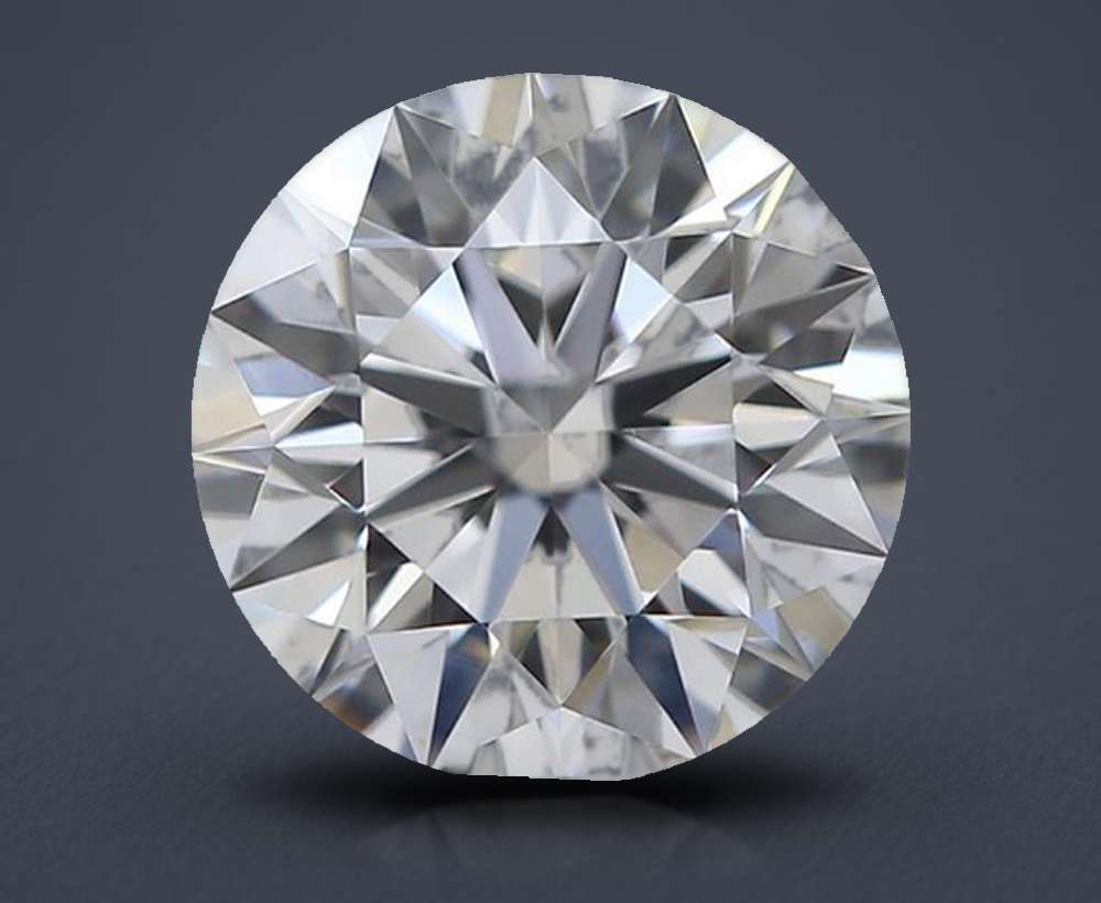 0.71 Carat Round Natural Diamond