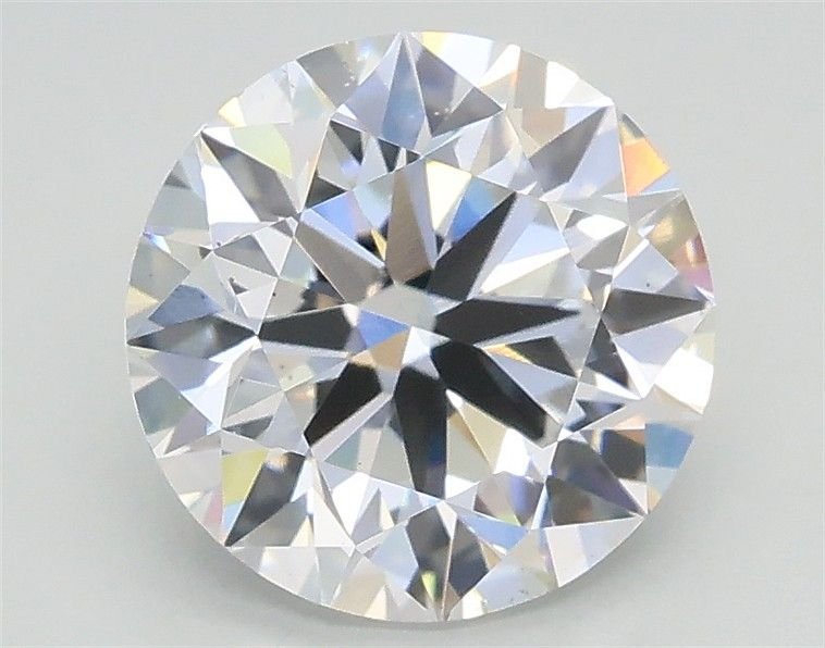 1.55ct D VS2 Rare Carat Ideal Cut Round Lab Grown Diamond