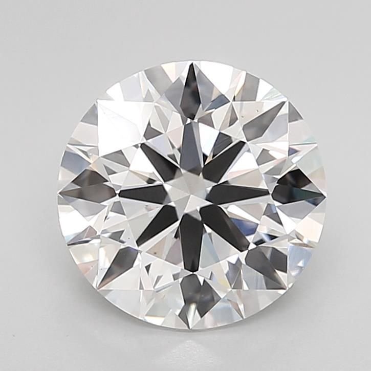2.49ct E VS1 Rare Carat Ideal Cut Round Lab Grown Diamond