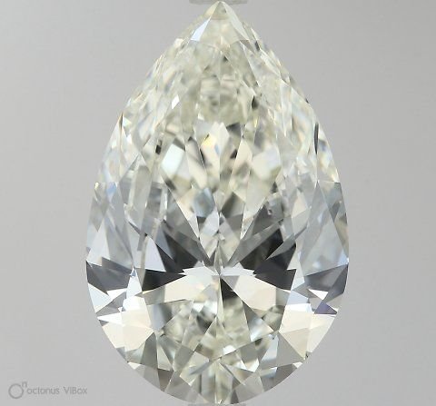 5.01ct K VS1 Excellent Cut Pear Diamond