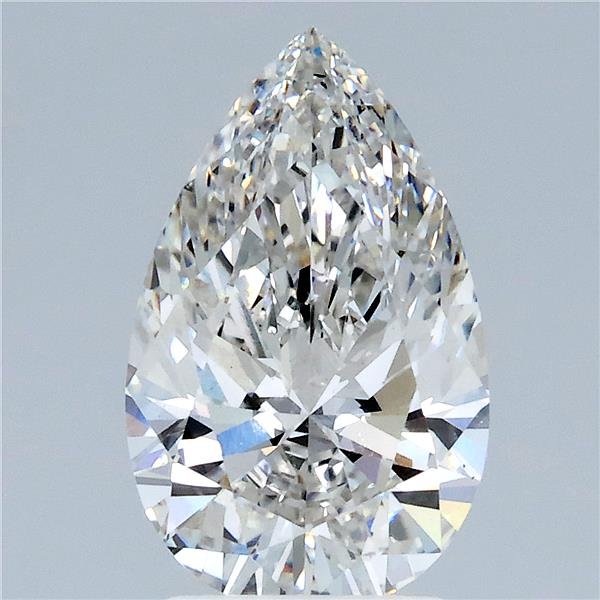 2.00 Carat Pear Lab Diamond