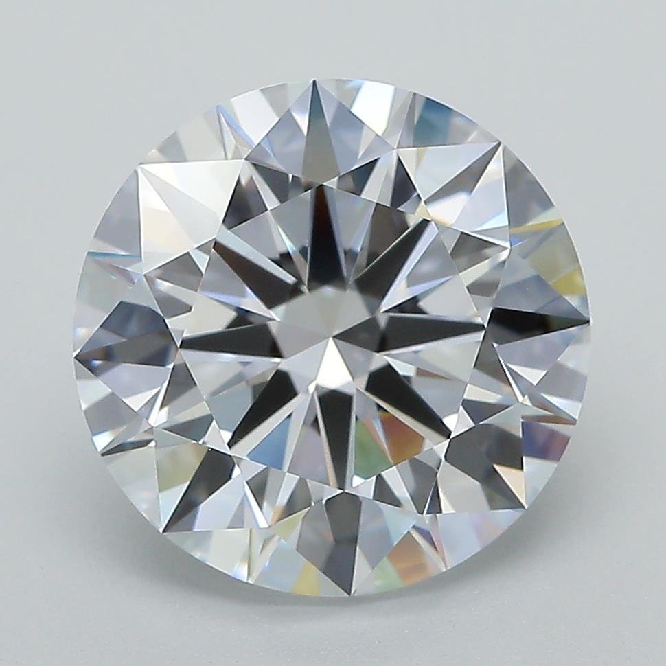 4.39ct E VVS2 Rare Carat Ideal Cut Round Lab Grown Diamond