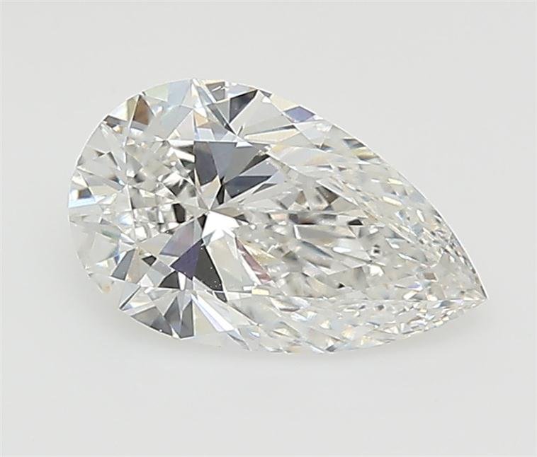 1.37ct E VS1 Rare Carat Ideal Cut Pear Lab Grown Diamond