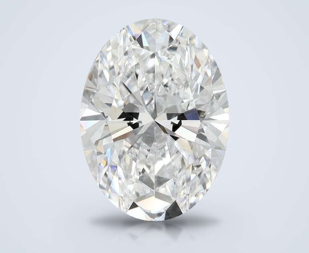 3.75 Carat Oval Lab Diamond