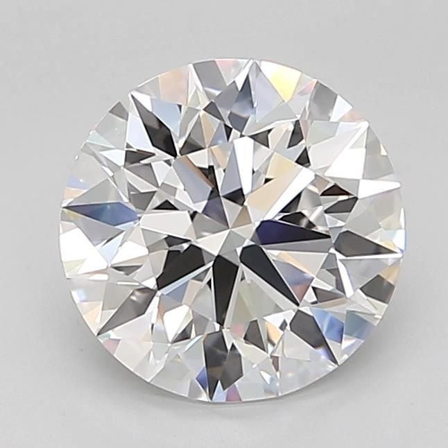 4.47ct D IF Rare Carat Ideal Cut Round Lab Grown Diamond