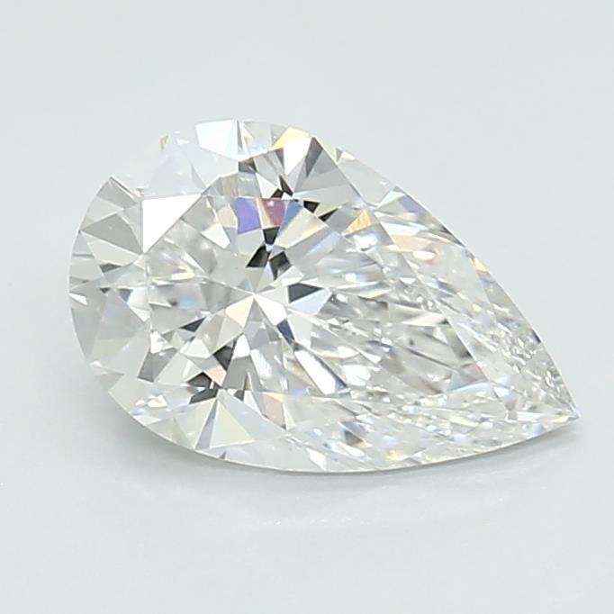 1.08ct E VS1 Rare Carat Ideal Cut Pear Lab Grown Diamond