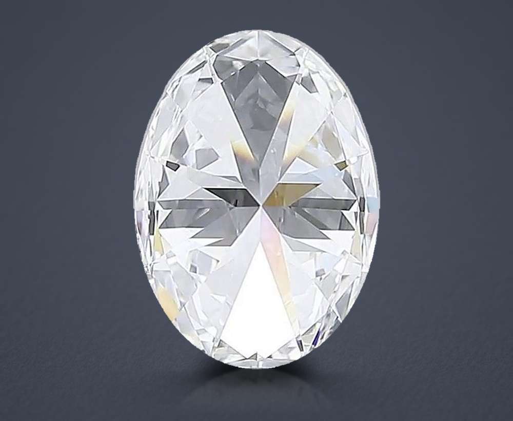1.00 Carat Oval Lab Diamond