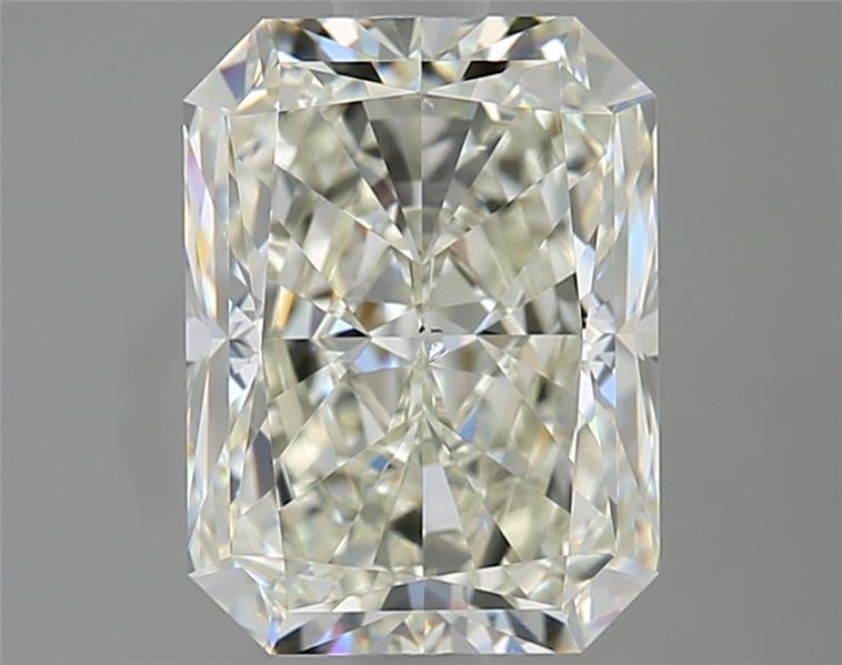 2.51ct K VS2 Rare Carat Ideal Cut Radiant Diamond