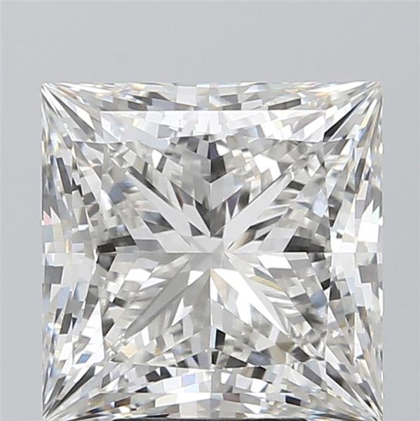 6.40ct G VS1 Rare Carat Ideal Cut Princess Lab Grown Diamond