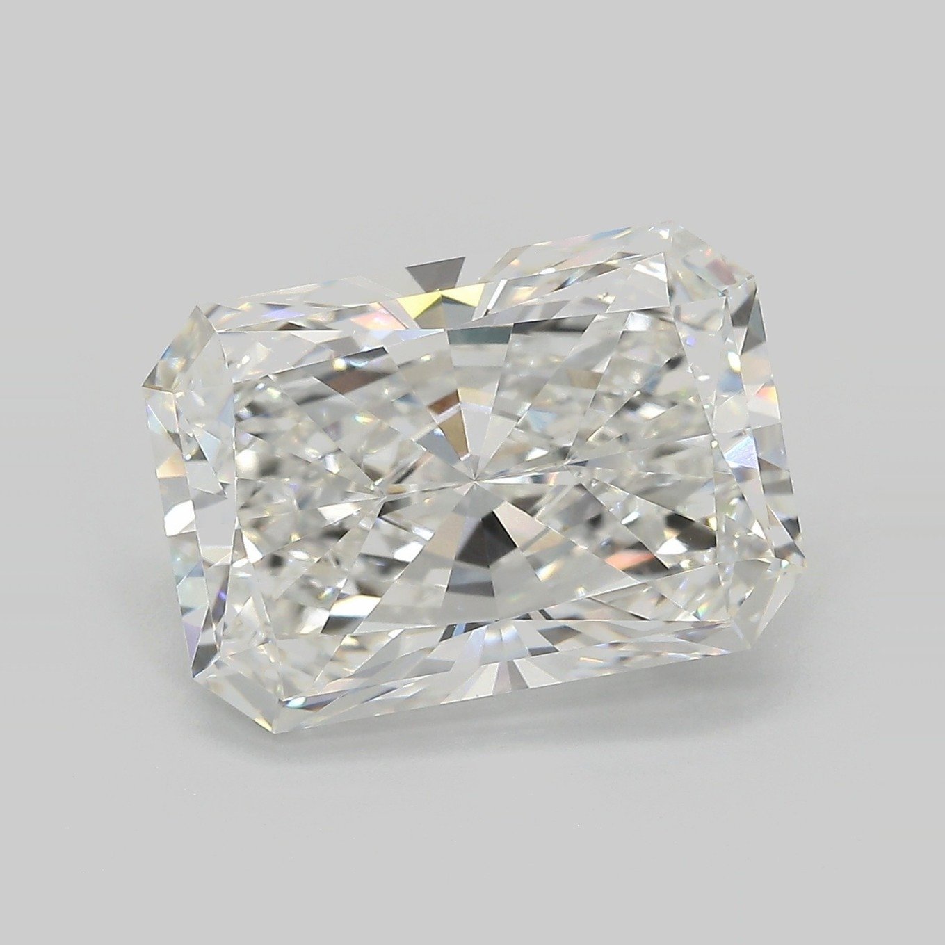 9.06ct F VS2 Rare Carat Ideal Cut Radiant Lab Grown Diamond