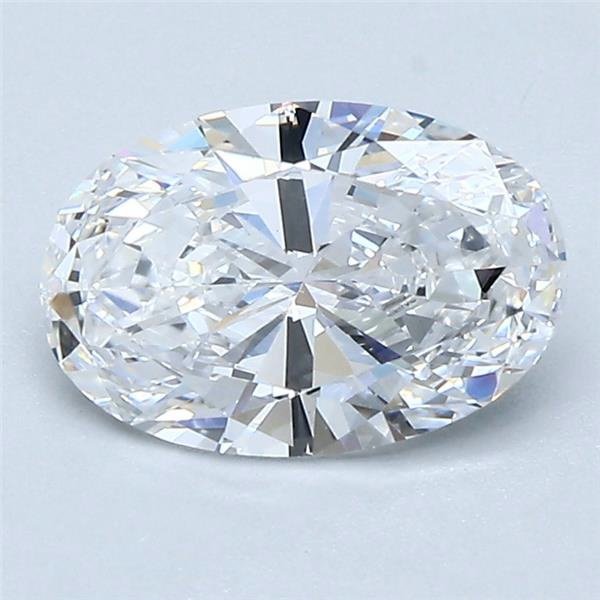 1.34ct D VVS2 Rare Carat Ideal Cut Oval Diamond