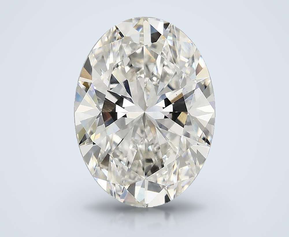4.38 Carat Oval Lab Diamond