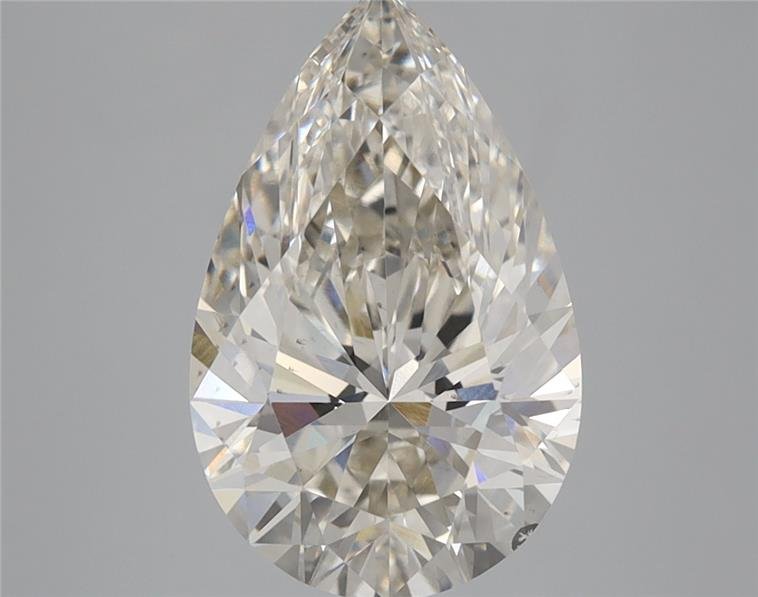 3.03ct I VS2 Rare Carat Ideal Cut Pear Lab Grown Diamond