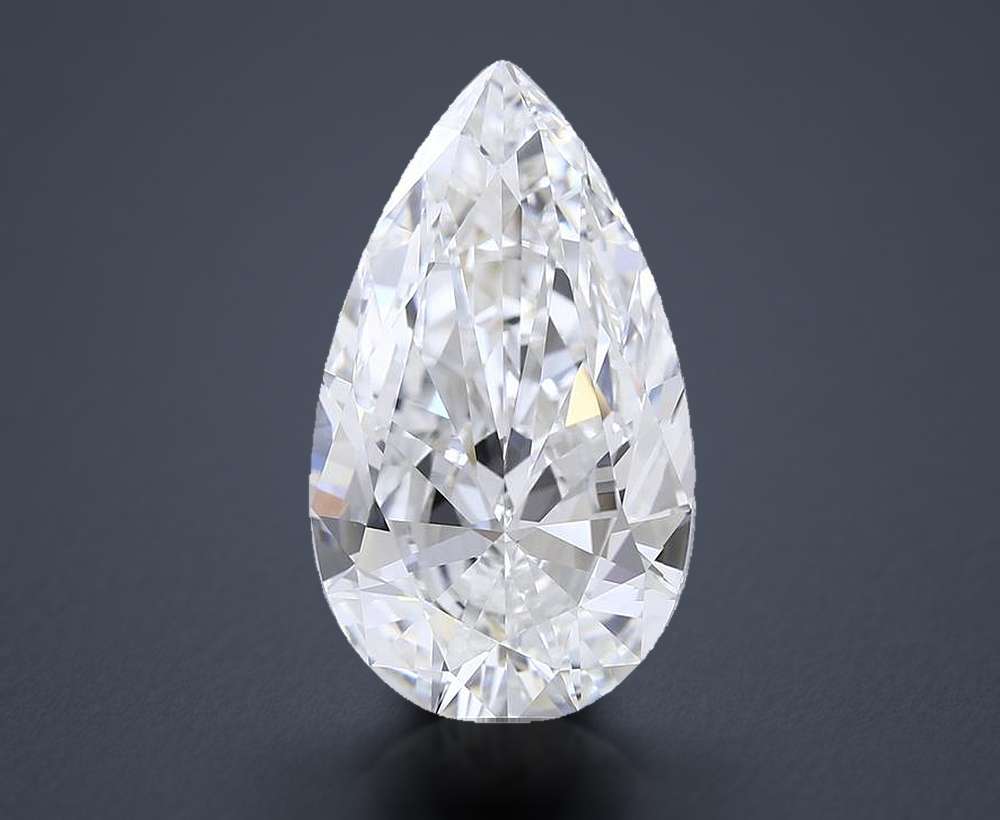 12.03 Carat Pear Lab Diamond