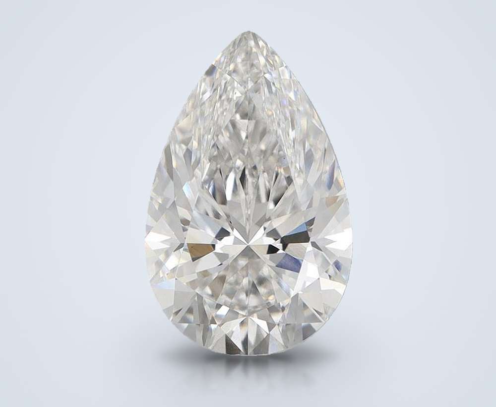 3.71 Carat Pear Lab Diamond