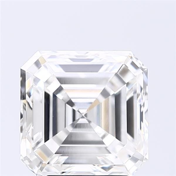 3.20ct F VS1 Rare Carat Ideal Cut Asscher Lab Grown Diamond